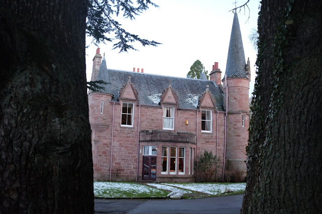 The original side of Bunchrew House