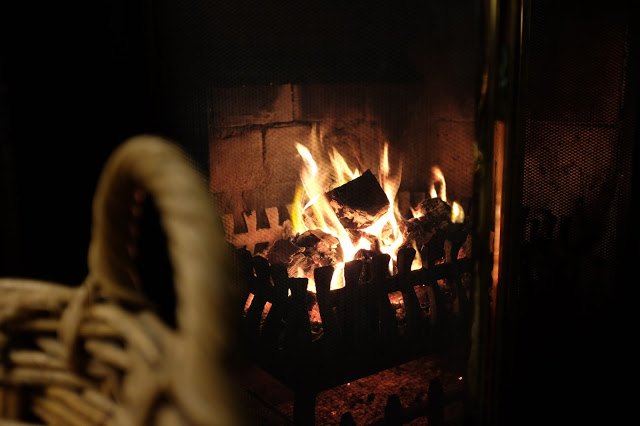 Fireside whisky and chill-time