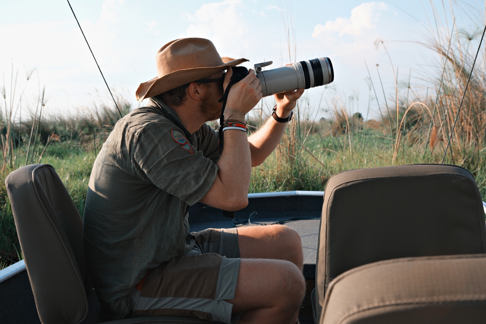 Great Plains Conservation camps provide Canon camera equipement complimentary for guests